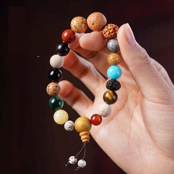 18 Beads Buddha Bodhi Seed Bracelet