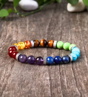 7 Chakra Stones Bracelet