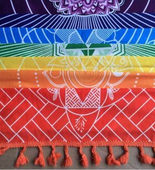 7 Chakra Yoga Mat