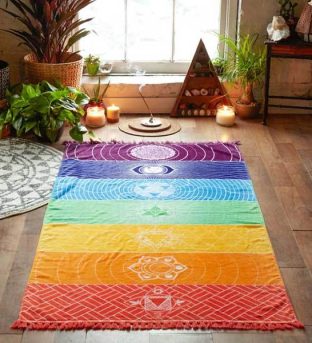 7 Chakra Yoga Mat