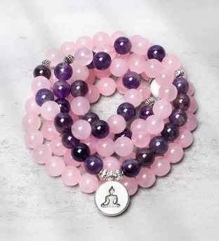 Amethyst Pendant Bracelet