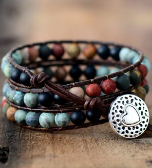 Balanced Life Agate Bracelet