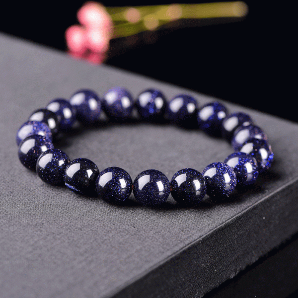 Blue Sandstone Bracelet