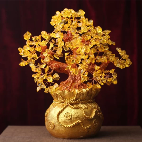 Unlock Wealth and Abundance with a Citrine Money Tree: Your Feng Shui Secret Weapon Are you feeling stuck in a financial rut? Is the energy in your home feeling stagnant? It's time to harness the power of feng shui with a citrine money tree! This dazzling gemstone ornament could be the key to unlocking prosperity and abundance in your life. What is a Citrine Money Tree? A citrine money tree is a powerful feng shui tool designed to enhance wealth energy in your space. Crafted with genuine citrine crystals, this ornamental tree is said to: Clear energy blockages Stimulate the flow of chi (life force energy) Create a welcoming environment for wealth and abundance The Magic of Citrine Citrine, often called the "Merchant's Stone" or "Success Stone," is renowned for its ability to: Manifest desires Attract success and good fortune Boost financial prosperity Its sunny golden hue radiates positive energy, making it a perfect addition to any home or office. Key Features of a Citrine Money Tree Energy Enhancer: Balances life force energy to improve various aspects of your life Genuine Citrine Crystals: Harnesses the stone's natural manifestation properties Versatile Decor: Perfect for shelves, tables, or near the front door Thoughtful Gift: Ideal for housewarming parties, weddings, or business openings Feng Shui Placement for Maximum Impact To maximize the citrine money tree's wealth-attracting potential: Place it in the southeast sector of your home or workspace Ensure it's visible and unobstructed Keep the area clean and clutter-free The Five Elements Balance The citrine money tree's leaves represent the five feng shui elements: Fire Earth Water Wood Metal This harmonious balance creates an optimal environment for chi to flow, promoting overall happiness and well-being. Amplify Your Intentions To supercharge your citrine money tree's effectiveness: Use wealth-attracting affirmations like "I am a powerful money magnet" Visualize your financial goals while focusing on the tree Express gratitude for the abundance already in your life Ready to Transform Your Financial Energy? If you're ready to welcome prosperity and abundance into your life, a citrine money tree could be the feng shui enhancer you've been searching for. By clearing stagnant energy and promoting the flow of chi, this beautiful ornament may just be the catalyst for positive change in your financial landscape. Remember, feng shui is about creating harmony and balance in your environment. The citrine money tree is not just a decorative piece – it's a powerful tool for aligning your space with your intentions for wealth and success. Are you ready to unlock the potential of your prosperity corner? Share your thoughts and experiences with feng shui in the comments below!