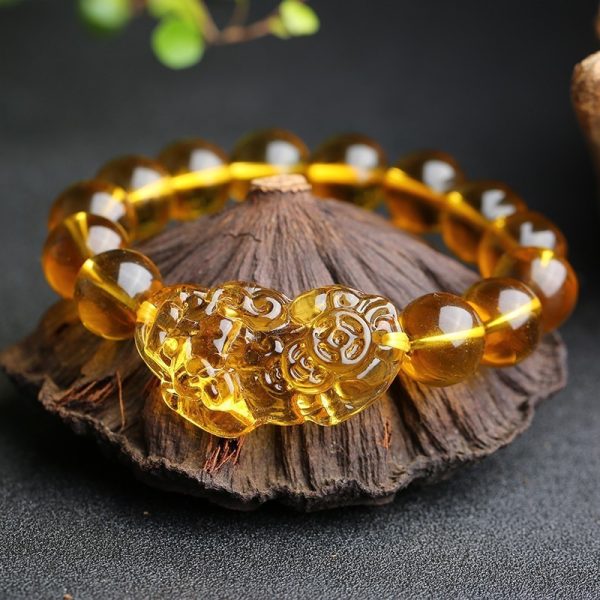 Citrine Pixiu Bracelet