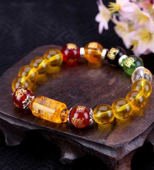 Citrine the God of Wealth Bracelet