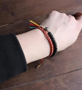 Coconut Shell Beads Bracelet