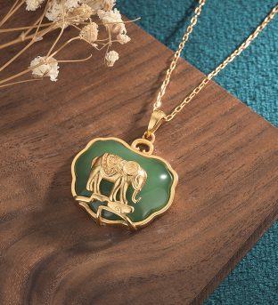 Elephant Healing Necklace Pendant
