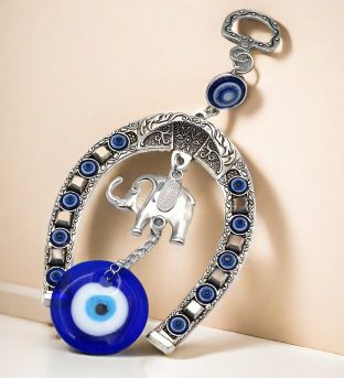 Evil Eye Horseshoe Elephant