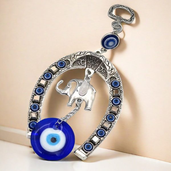 Evil Eye Horseshoe Elephant