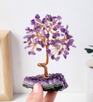 Feng Shui Amethyst Crystal Tree