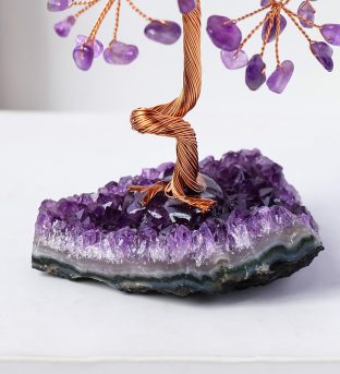 Feng Shui Amethyst Crystal Tree