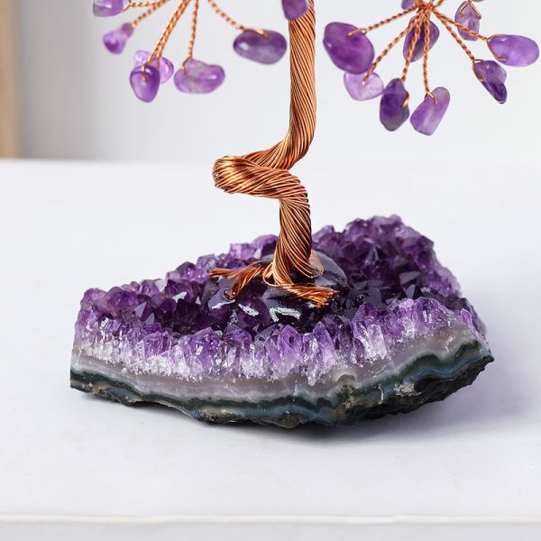 Feng Shui Amethyst Crystal Tree