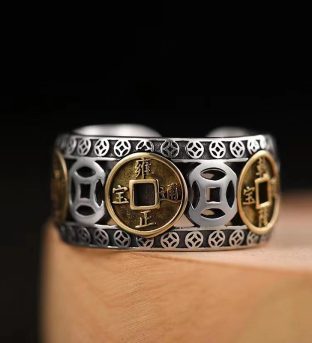 Feng Shui Five-Emperor Ring