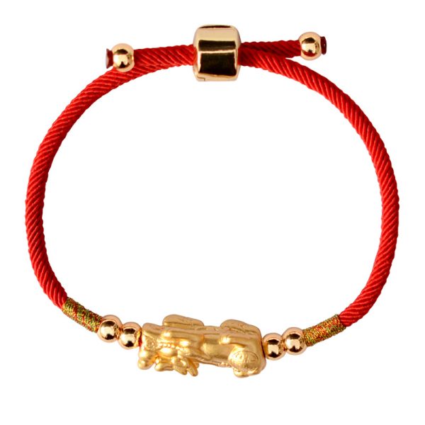 Feng Shui Red String Pixiu Bracelet