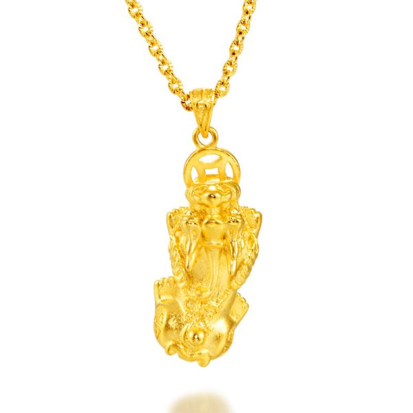 Gold Pixiu Necklace
