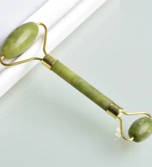 Green Jade Roller - Double Face Massager