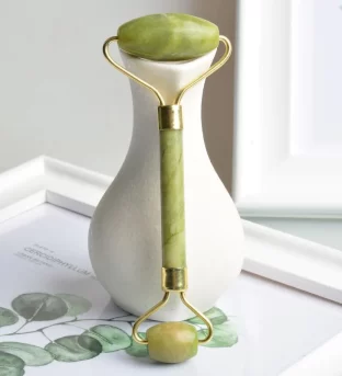 Green Jade Roller Massager
