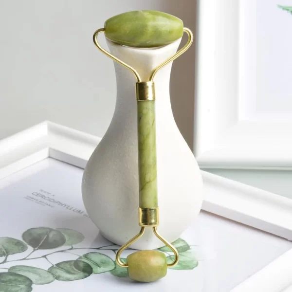 Green Jade Roller Massager