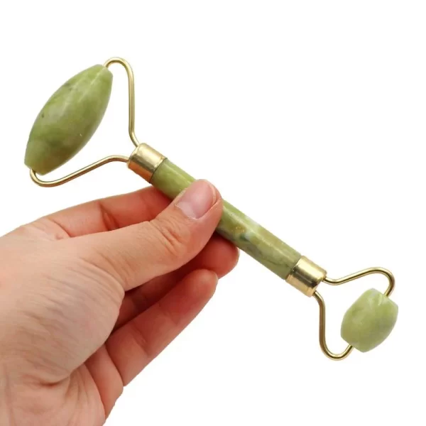 Green Jade Roller Massager