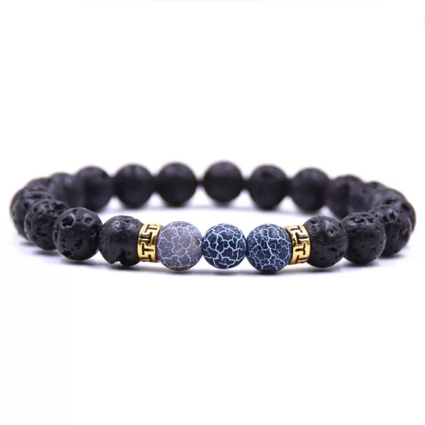 Grounding Lava Stone Bracelet
