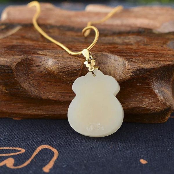 Jade Money Bag Necklace