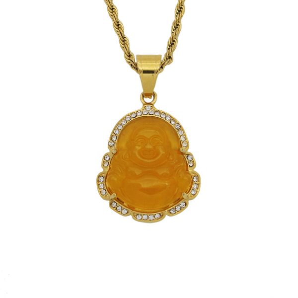 Laughing Buddha Necklace