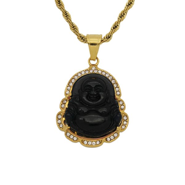 Laughing Buddha Necklace