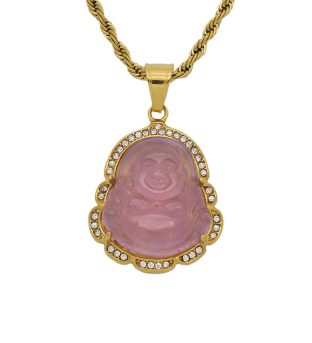 Laughing Buddha Necklace