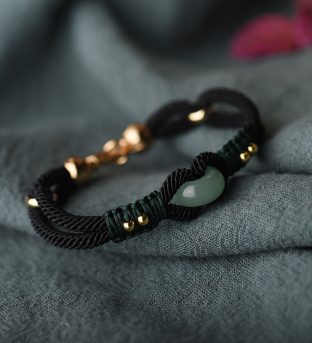 Love and Good Luck Jade Bracelet
