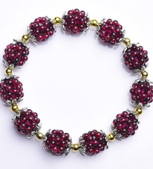 Natural Garnet Bracelet