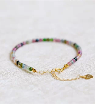 Natural Tourmaline Delight Bracelet