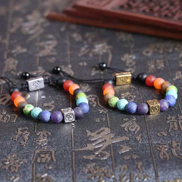 Om Chakra Tree of Life Bracelet