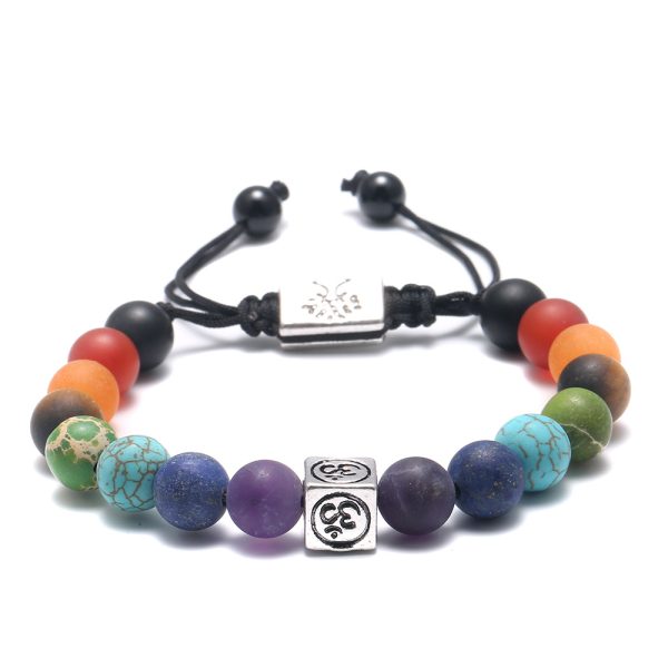 Om Chakra Tree of Life Bracelet
