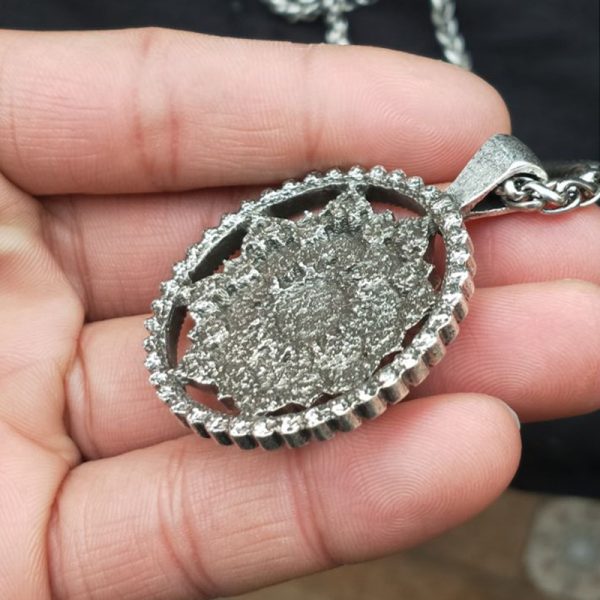 Om Lotus Mandala Necklace