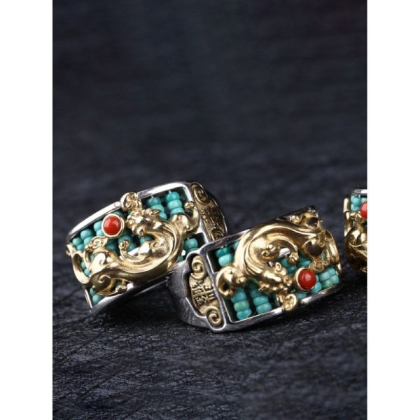 Pixiu Abacus Ring