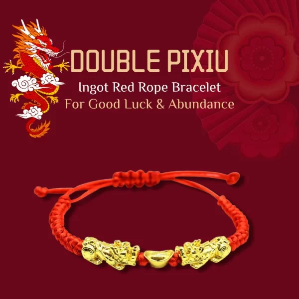 Pixiu Red Rope Bracelet