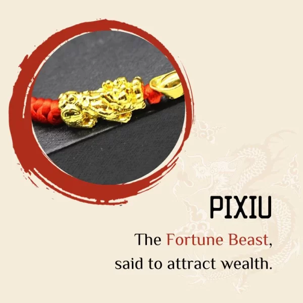 Pixiu Red Rope Bracelet