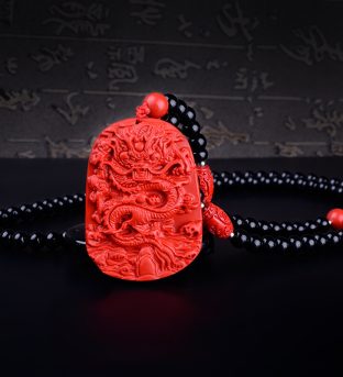 Red Dragon Necklace
