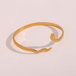 Snake Charm Open Bracelet 1