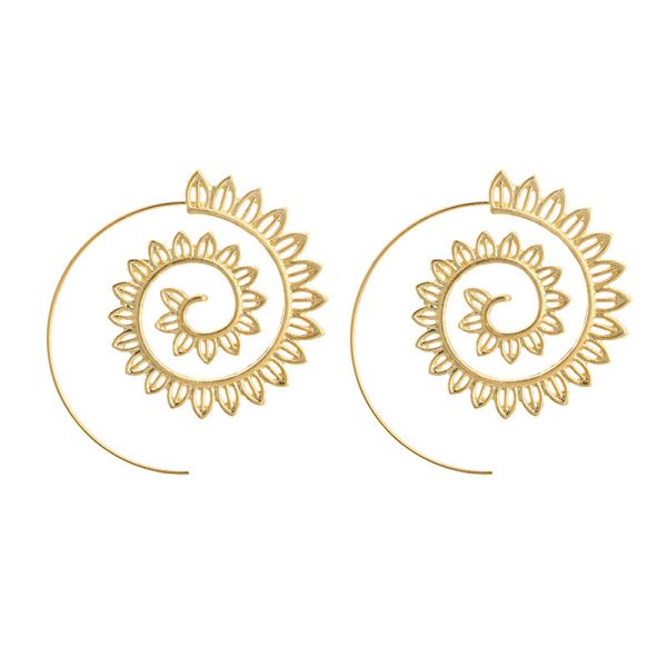 Spiral Hippie Hoops