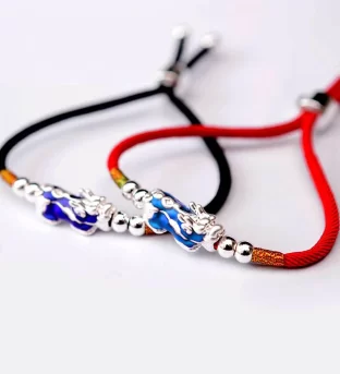 Temperature Color Changing Pixiu Bracelet