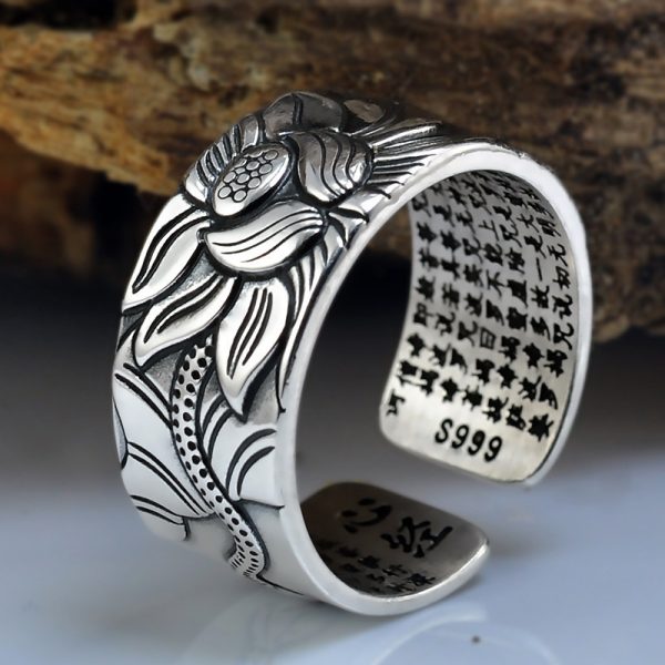 The Heart of Lotus Sutra Ring