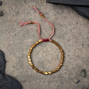 Tibetan Copper Beads Bracelet Handmade
