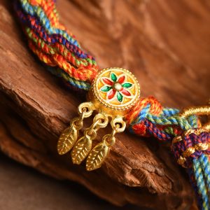 Tibetan Knot String Bracelet