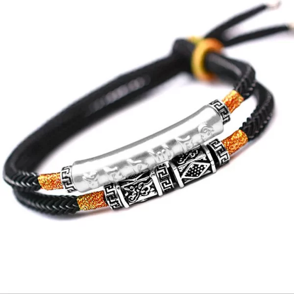 Tibetan Mantra Double Bracelet