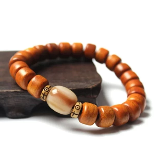 Tibetan Yak Bone Protection Bracelet