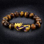 Tigers Eye Pixiu Prosperity Bracelet 1