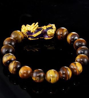 Tiger’s Eye Pixiu Prosperity Bracelet