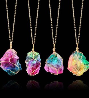 Watermelon Tourmaline Necklace